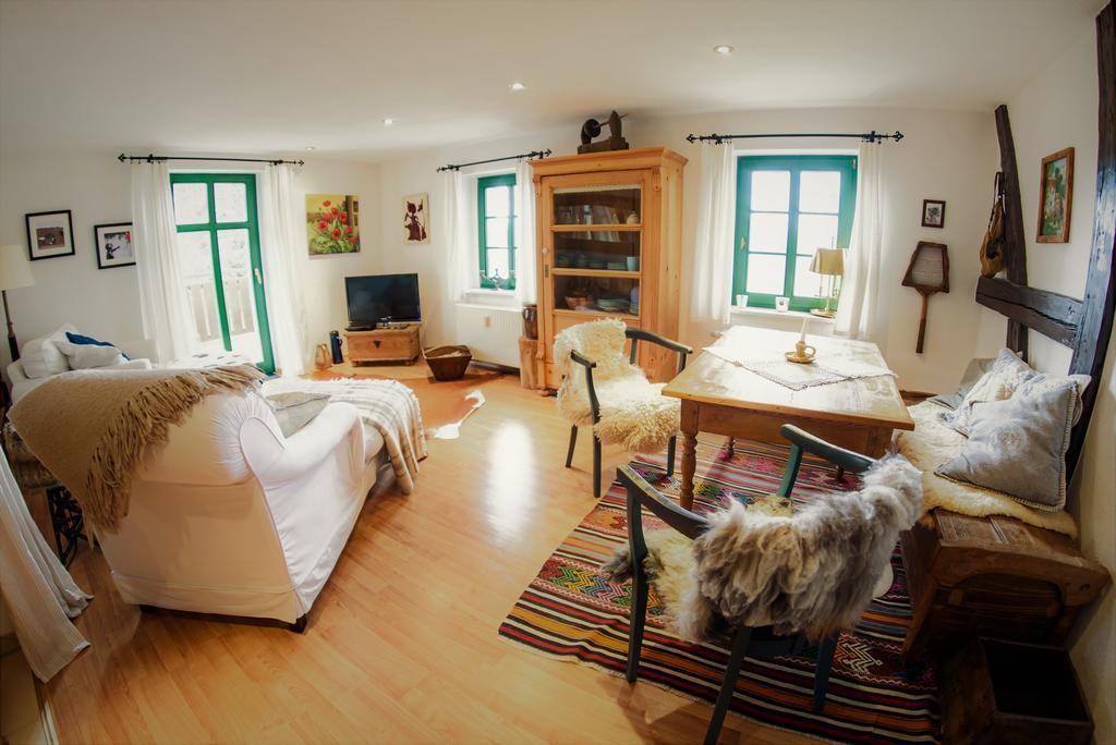 Traumhaftes Elb-Chalet Dresden Exteriör bild