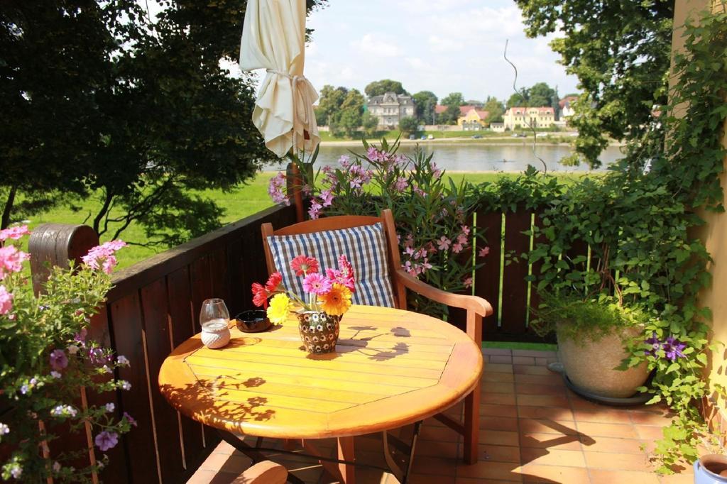 Traumhaftes Elb-Chalet Dresden Exteriör bild